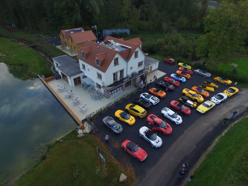 La Cascade- Drone View- Rallye- Lotus Car