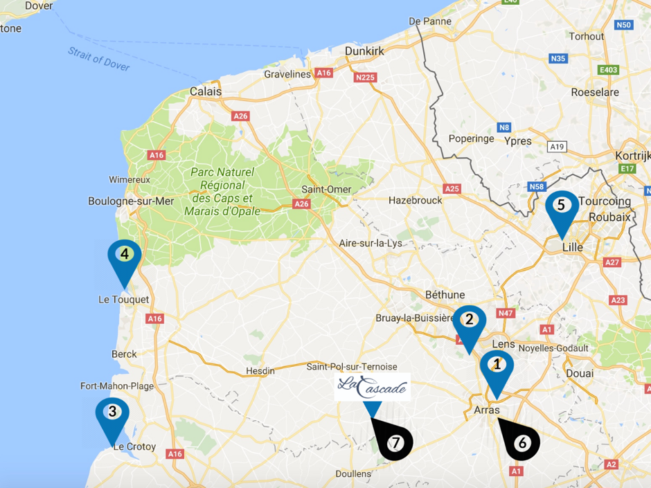 Map-tours